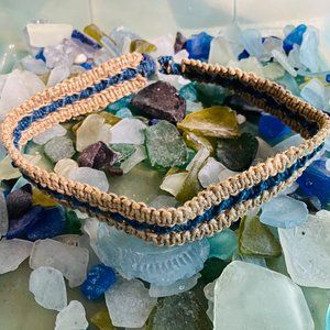 6/$16 NWOT Hemp macrame necklace
